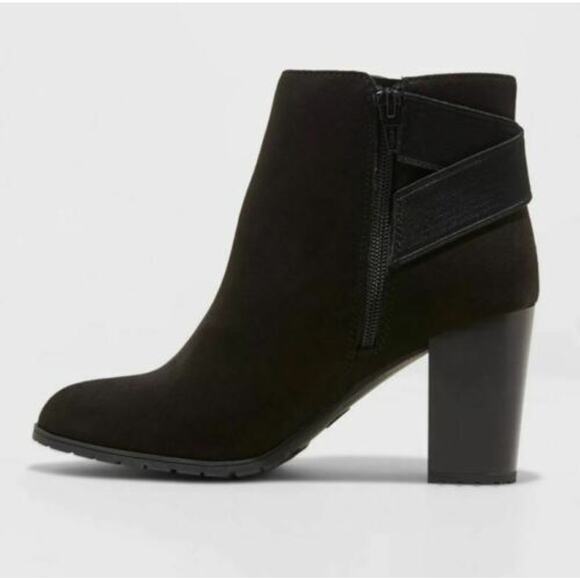 NWT Sz 11 A New Day CANDYCE Black Boots Booties - Picture 2 of 3